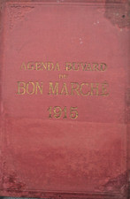 Agenda buvard du Bon Marché
