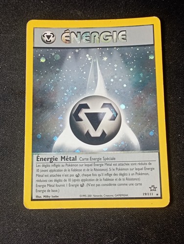 Carte pokémon energie - carte,