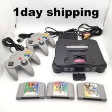 Console Nintendo 64 Noire 2 Manette Jeux Pokemon N64 Made in Japan Testée