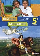 Histoire-Géographie 5e - Nouveau programme 2016 de Benbass... | Livre | état bon