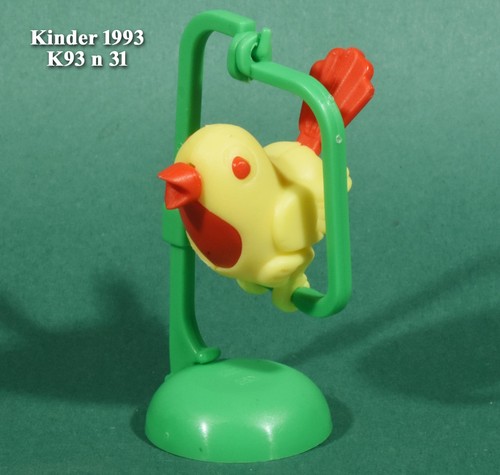 Kinder 1993 oiseau - 1993,, sur