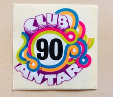  autocollant ancien CLUB