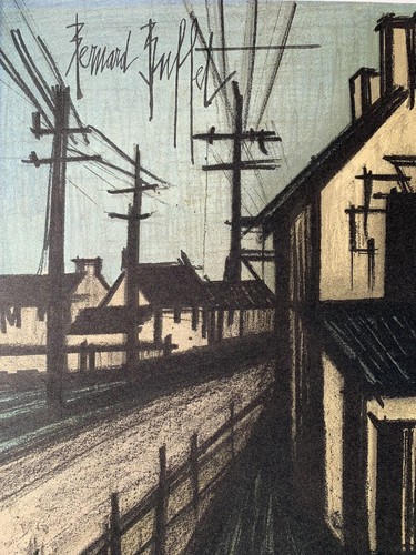 Lithographie bernard buffet - lithographie,