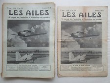 AILES 1939 940 HARLOW COUPE DEUTSCH HOLSTE SECAT VI LA MOUETTE DC-4 SKUA CNRA