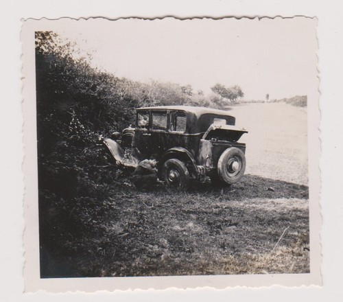 Snapshot argentique accident