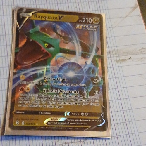 Pokémon jcc rayquaza 210 pv - pokémon,