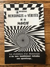 Magie MYSTAG-1976 Magicien Mensonge Révélation Mentalisme Illusionnisme Anarchie