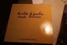 Disque vinyle 33t Maxime Le Forestier chante Brassens 1979