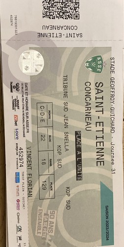 Asse concarneau billets - asse, de
