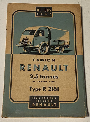 Notice entretien camion - d',
