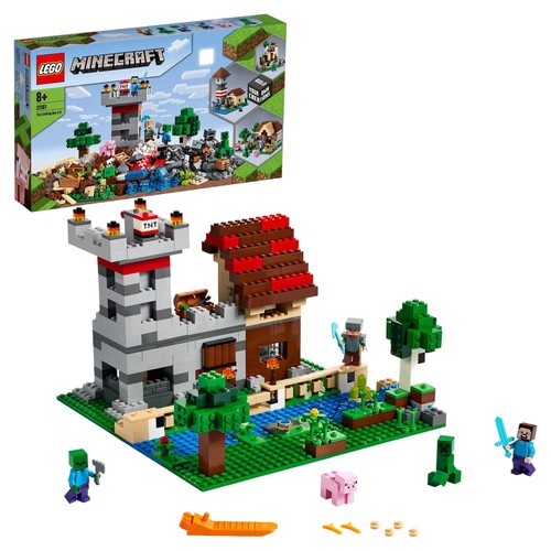 Lego minecraft 21161 - la, boîte