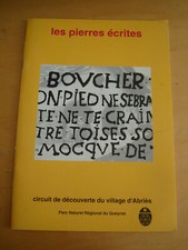 Parc naturel Queyras Pierres écrites Circuit de découverte du village d'Abriès