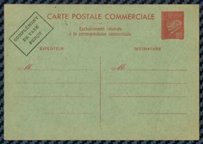 Entier postal Pétain (carte