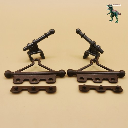 Playmobil pièce marron - x2,