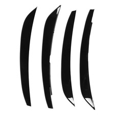 Aile De Becquet De Voiture Pièces Noir Brillant Abdos Kit Diffuseur