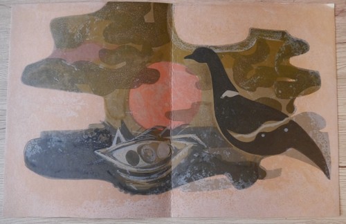 Lithographie andre minaux 20 - minaux.,