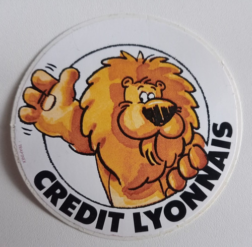 Ancien sticker autocollant - sticker,