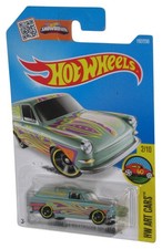 Hot Wheels Hw Art 2/10 Custom '69 Volkswagen Squareback (2015) Teal Toy Car 192