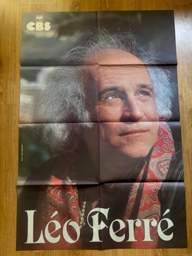 Affiche concert leo ferre - affiche,