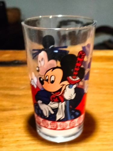Grand verre mickey - cm,
