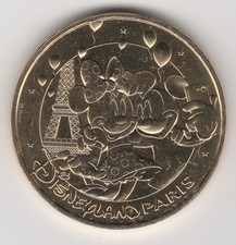 A 2018 TOKEN MEDAILLE MONNAIE DE PARIS -- 77 N°44 DISNEYLAND DISNEY SELFIE 