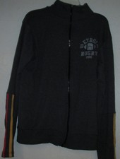 Girl Size Small Long Sleeve Sweat Jacket Detroit Rugby Realitee Cotton Mix