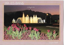 AIX LES BAINS - jeux d'eaux et de lumières