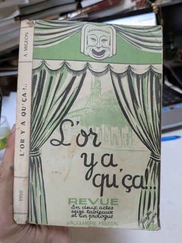Revue en 2 - l'or, a