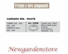 Disque Prise De Force 15356