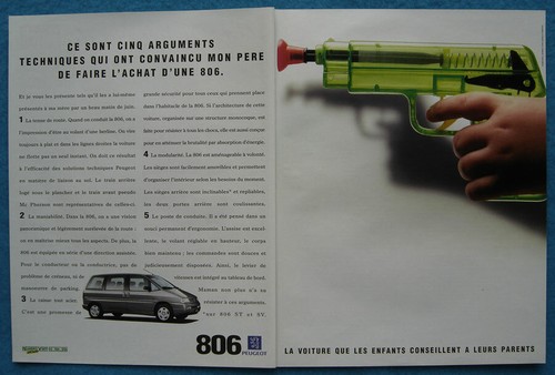 Publicité papier voiture - -,
