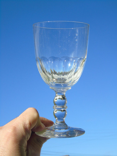 Verre eau taillé - verre,