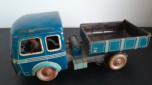 Camion benne basculante tôle - benne,