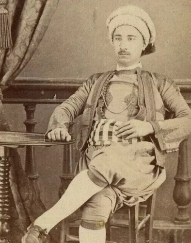 Photo cdv portrait - cdv, homme