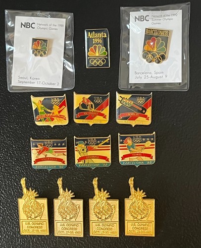 Olympic pins nbc - pins,