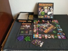 Jeu De Société MONOPOLY Disney Villains - Hasbro Bon État Complet Liv Offerte 