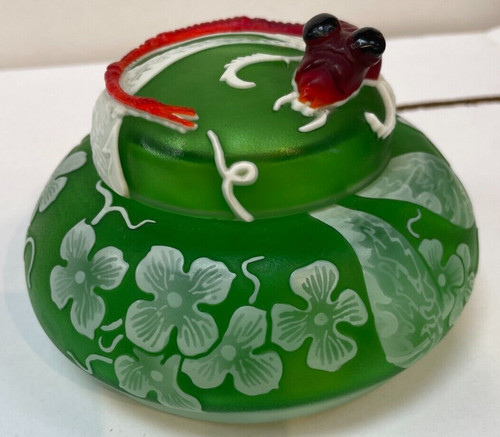 Main soufflé verre candy plat - verre,