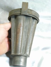 ANCIEN MOULE SORBET GLACE FER BLANC ETAME GATEAU PATISSERIE CAKE ART POPULAIRE