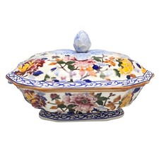 FAIENCE DE GIEN Soup Tureen