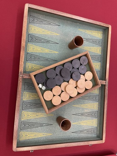Jeu bar ancien bois - jeu,