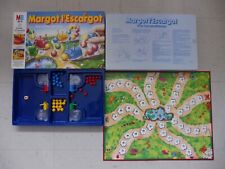 Jeu de société complet MARGOT L'ESCARGOT Une course effrénée - MB Jeux - 1989