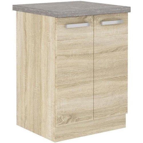 Meuble bas portes battantes - 2,