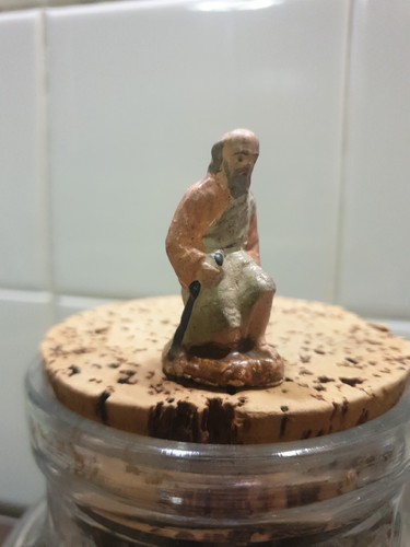 Ancien santon creche noel - creche,