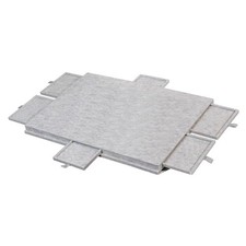 Board en pute en feutre, table