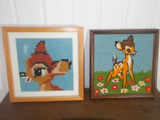 Vintage 2 tableaux encadrés