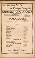 CORAZON...PARA QUE? Boléro