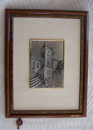 Cadre tableau etain - en, du