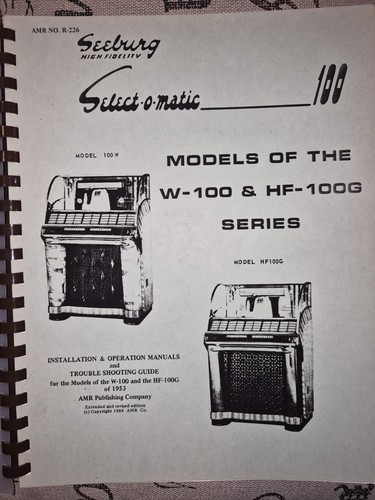 Seeburg select matic 100 - select-o-matic,