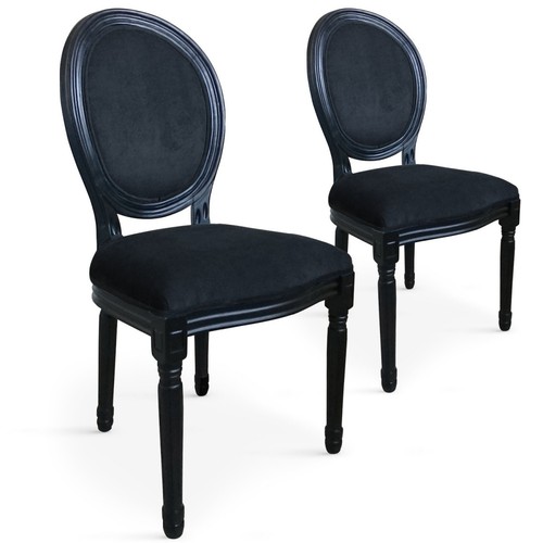 Lot chaises médaillon - lot, de