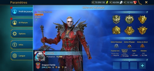 Vieux compte raid shadow - vieux,