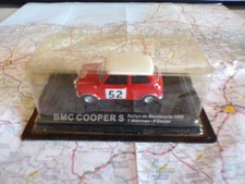 AUSTIN BMC Mini Cooper S n°52 Rallye de Monté Carlo 1965  IXO 1/43 en blister